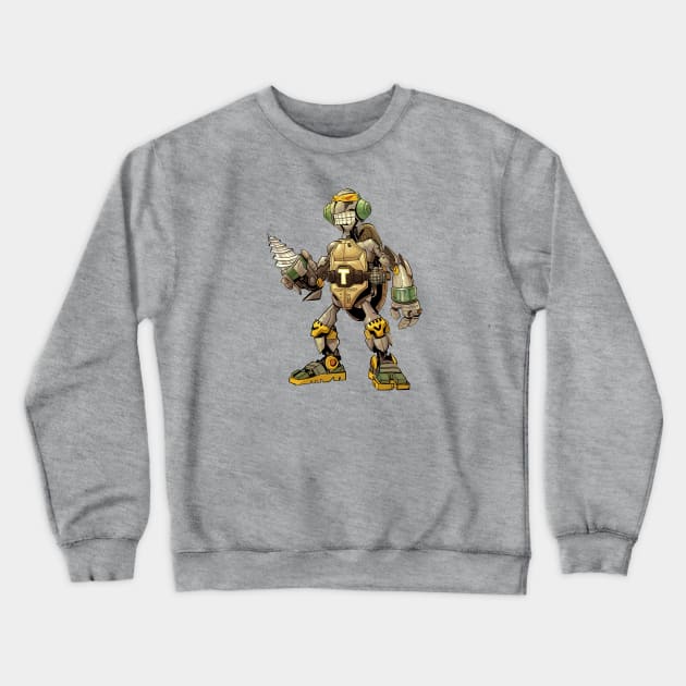 TMNT Metalgead Crewneck Sweatshirt by markodjeska